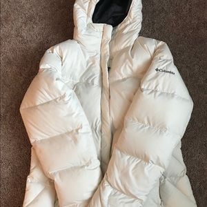 Columbia used puffer jacket